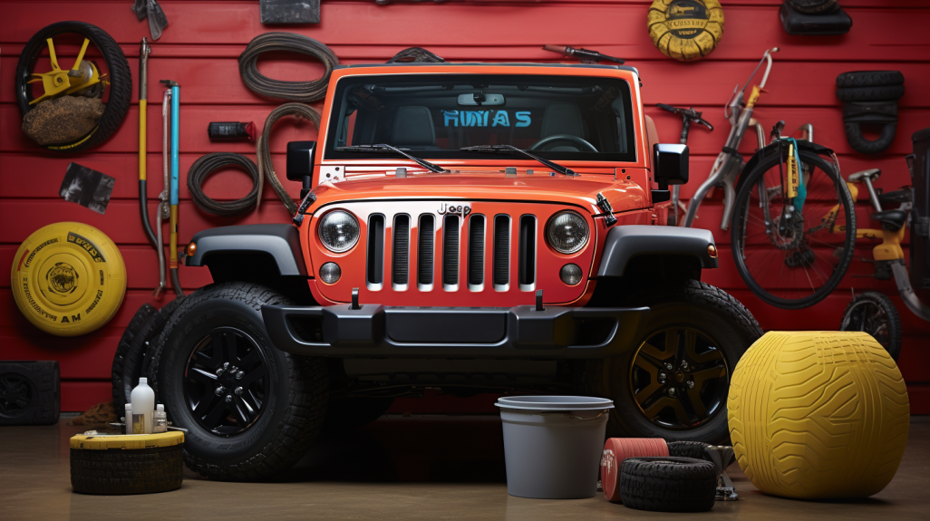 Express Your Jeep Spirit: Unleash the Good Vibes with a 'Life Is Good' Tire Cover
