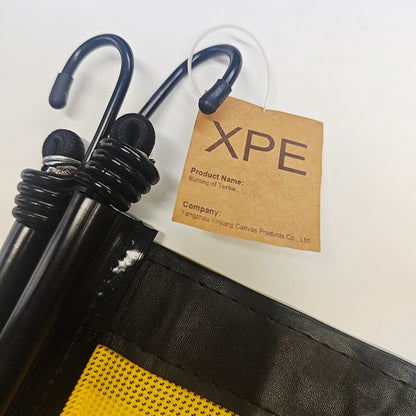 Polyester Textile Bunting Durability Safety Warning Flag