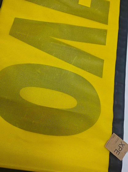 Polyester Textile Bunting Durability Safety Warning Flag