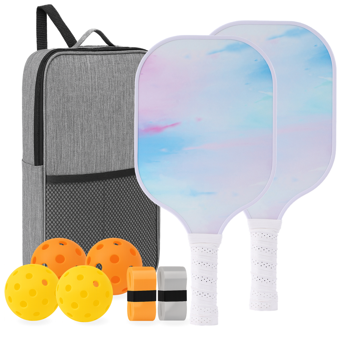 Fiberglass Pickleball Paddle Set – USAPA Approved Pickleball Paddles for Beginners &amp; Adults