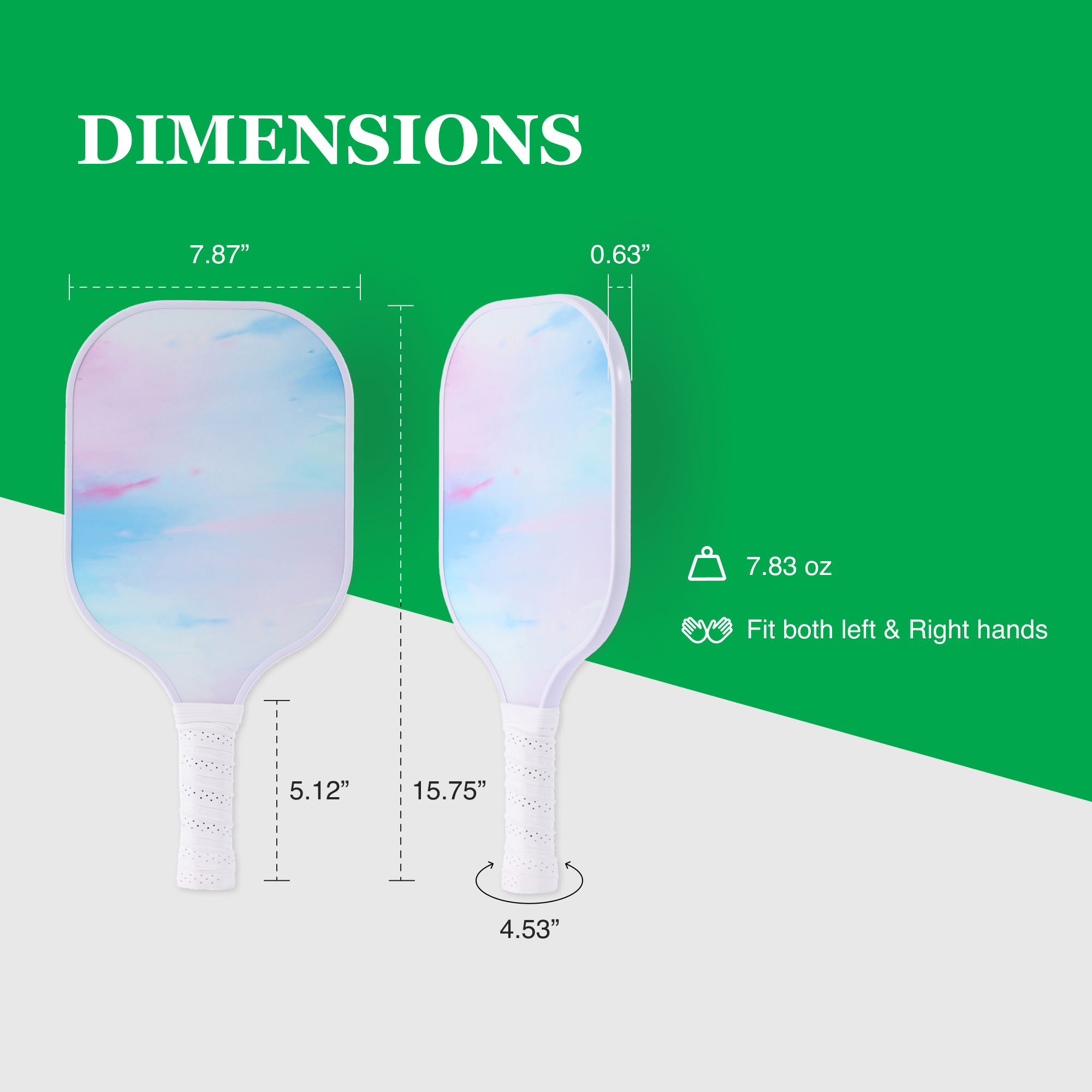 Fiberglass Pickleball Paddle Set – USAPA Approved Pickleball Paddles for Beginners &amp; Adults