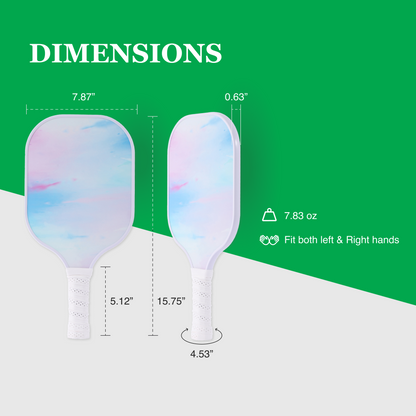 Fiberglass Pickleball Paddle Set – USAPA Approved Pickleball Paddles for Beginners &amp; Adults