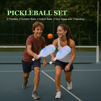 Fiberglass Pickleball Paddle Set – USAPA Approved Pickleball Paddles for Beginners &amp; Adults