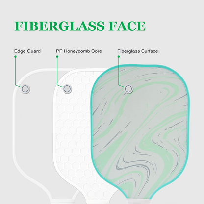Fiberglass Pickleball Paddle Set – USAPA Approved Pickleball Paddles for Beginners &amp; Adults
