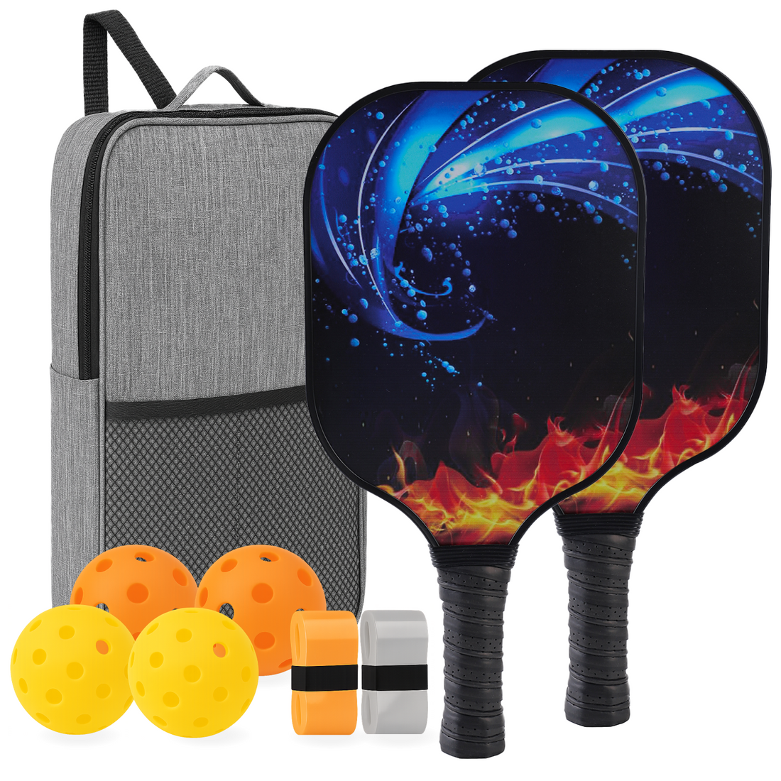 Fiberglass Pickleball Paddle Set – USAPA Approved Pickleball Paddles for Beginners &amp; Adults