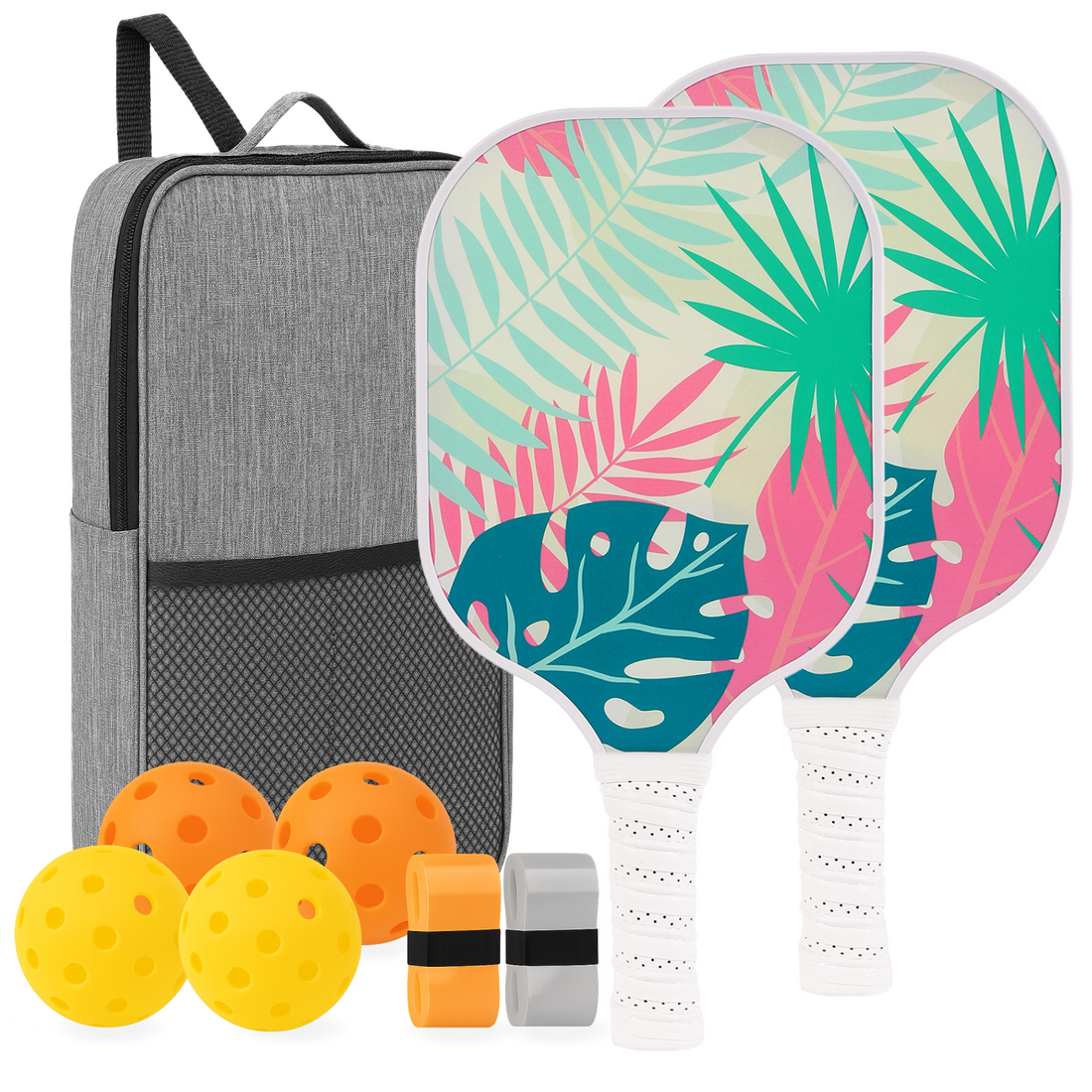 Fiberglass Pickleball Paddle Set – USAPA Approved Pickleball Paddles for Beginners &amp; Adults