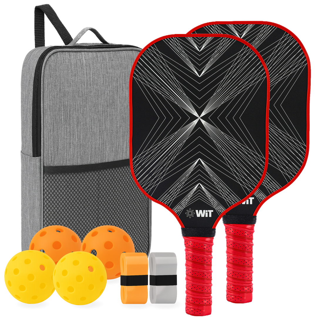 Fiberglass Pickleball Paddle Set – USAPA Approved Pickleball Paddles for Beginners &amp; Adults