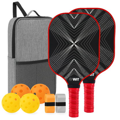 Fiberglass Pickleball Paddle Set – USAPA Approved Pickleball Paddles for Beginners &amp; Adults