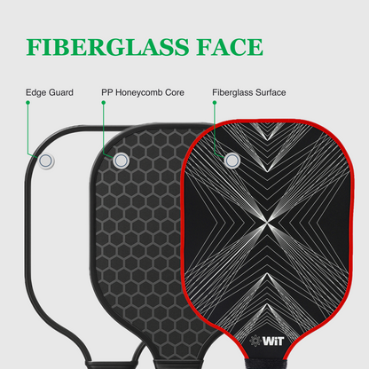 Fiberglass Pickleball Paddle Set – USAPA Approved Pickleball Paddles for Beginners &amp; Adults