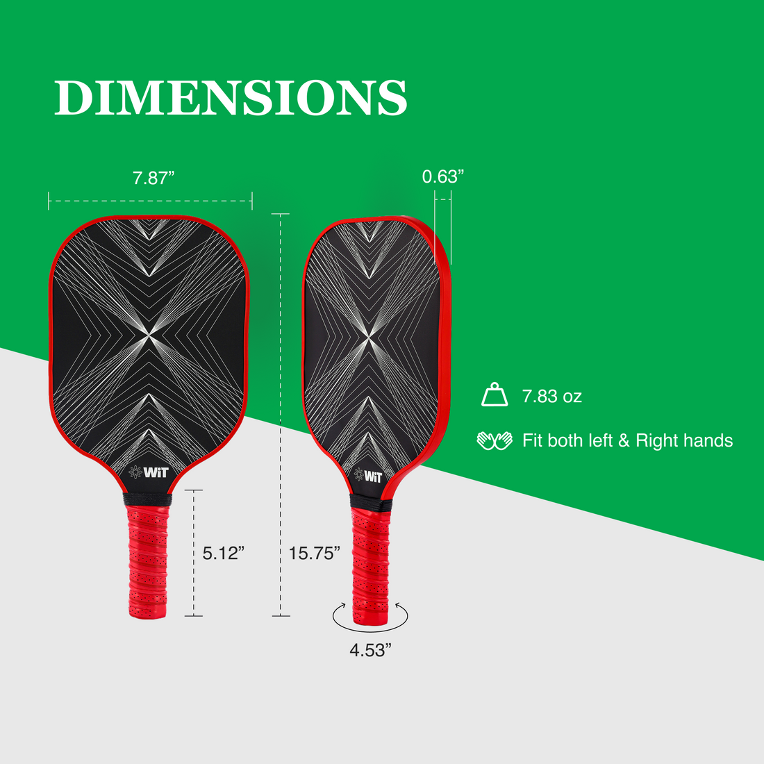 Fiberglass Pickleball Paddle Set – USAPA Approved Pickleball Paddles for Beginners &amp; Adults