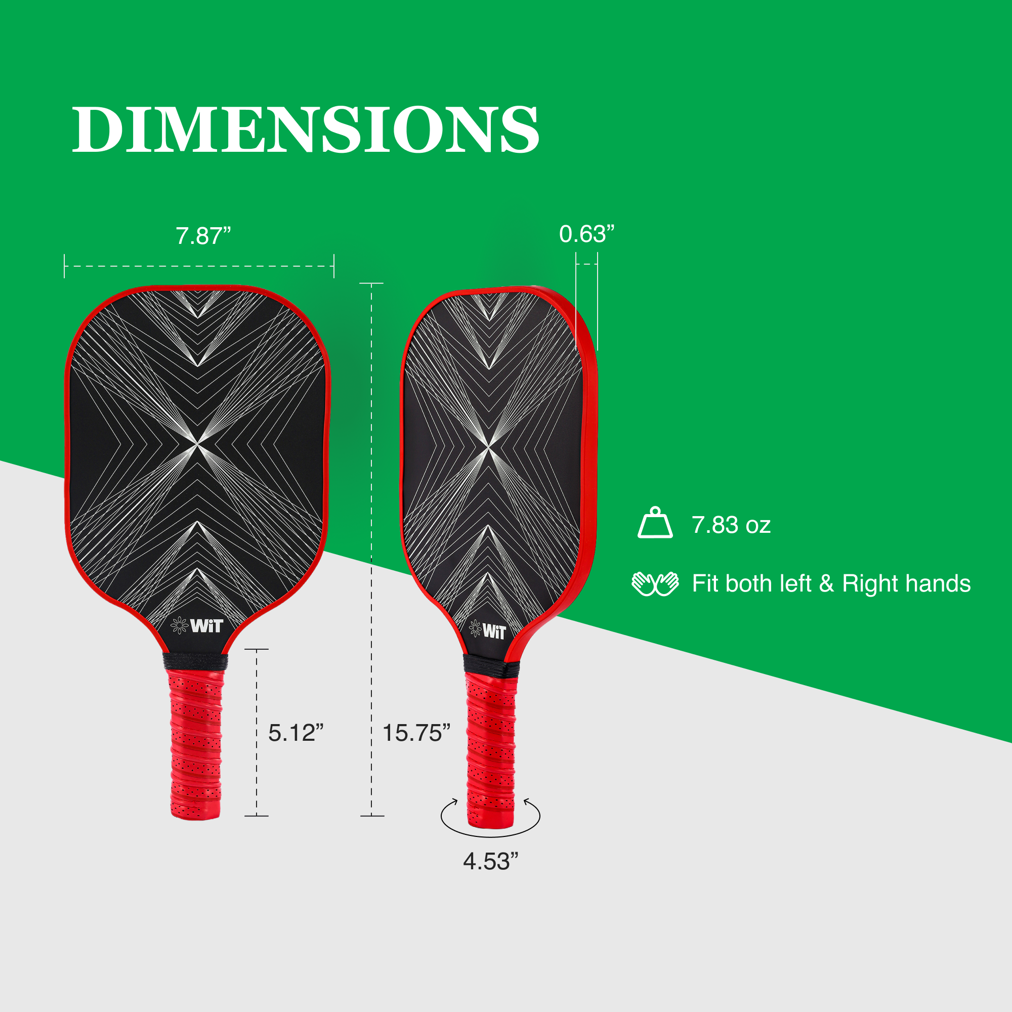 Fiberglass Pickleball Paddle Set – USAPA Approved Pickleball Paddles for Beginners &amp; Adults