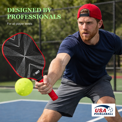 Fiberglass Pickleball Paddle Set – USAPA Approved Pickleball Paddles for Beginners &amp; Adults