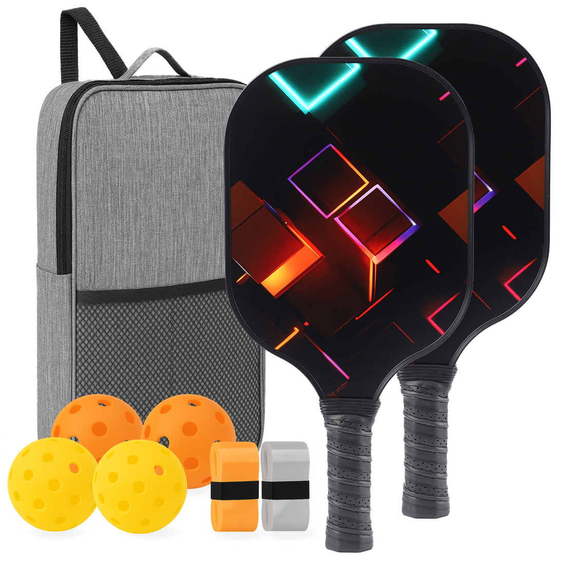 Fiberglass Pickleball Paddle Set – USAPA Approved Pickleball Paddles for Beginners &amp; Adults