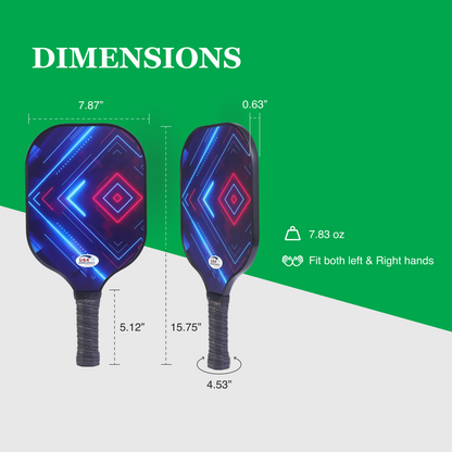 Fiberglass Pickleball Paddle Set – USAPA Approved Pickleball Paddles for Beginners &amp; Adults