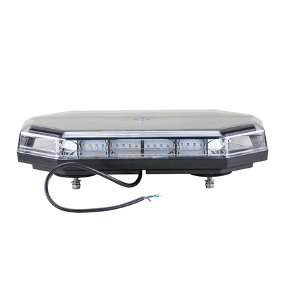 LB1500 Series 15" Clear Lens / Amber LED Light Bar (4-Stud Mount, 3-Wire Cable)