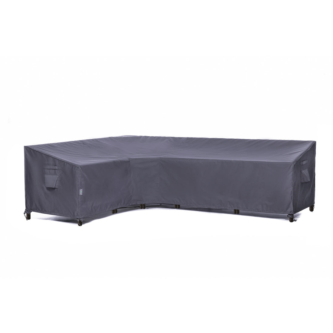 2025 Edition Waterproof Outdoor Patio L Shape Sofa Cover - Grey