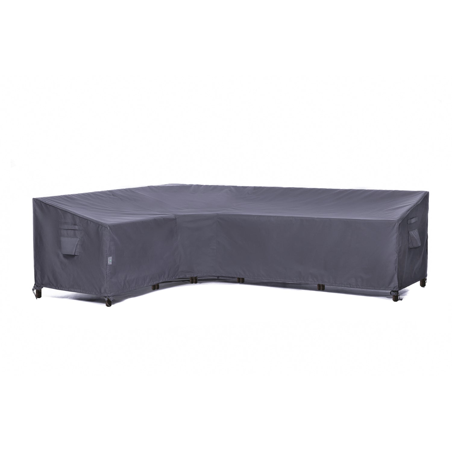 2025 Edition Waterproof Outdoor Patio L Shape Sofa Cover - Grey