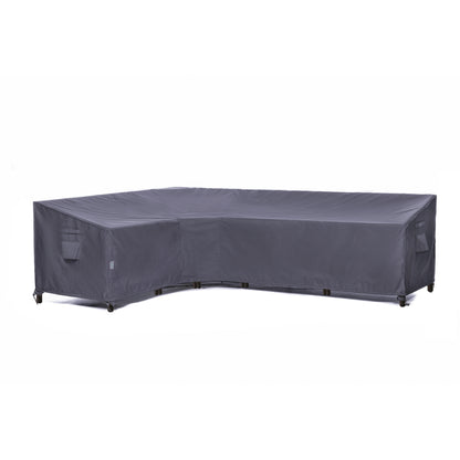 2025 Edition Waterproof Outdoor Patio L Shape Sofa Cover - Grey