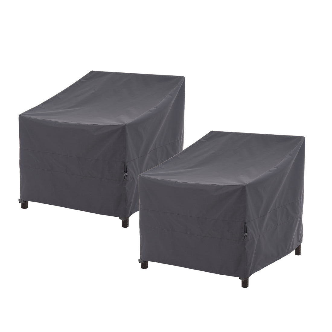 Waterproof Outdoor Patio Chair Covers - Gray - 2Packs - Dancing Garden Collection