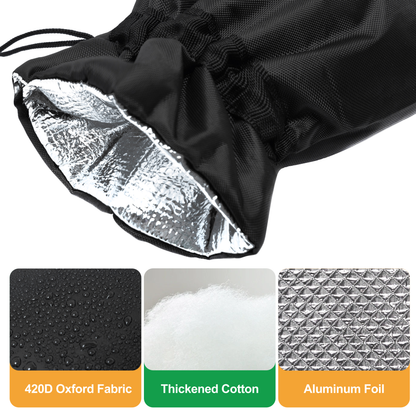 F&amp;J Outdoors Patio Waterproof Faucet Cover - 2 Packs - Black