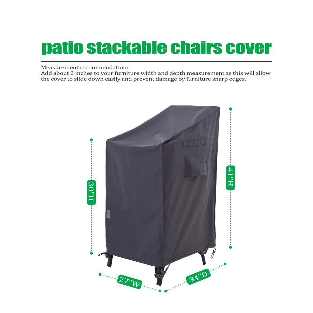 2023 Edition Patio Chair Cover - Grey