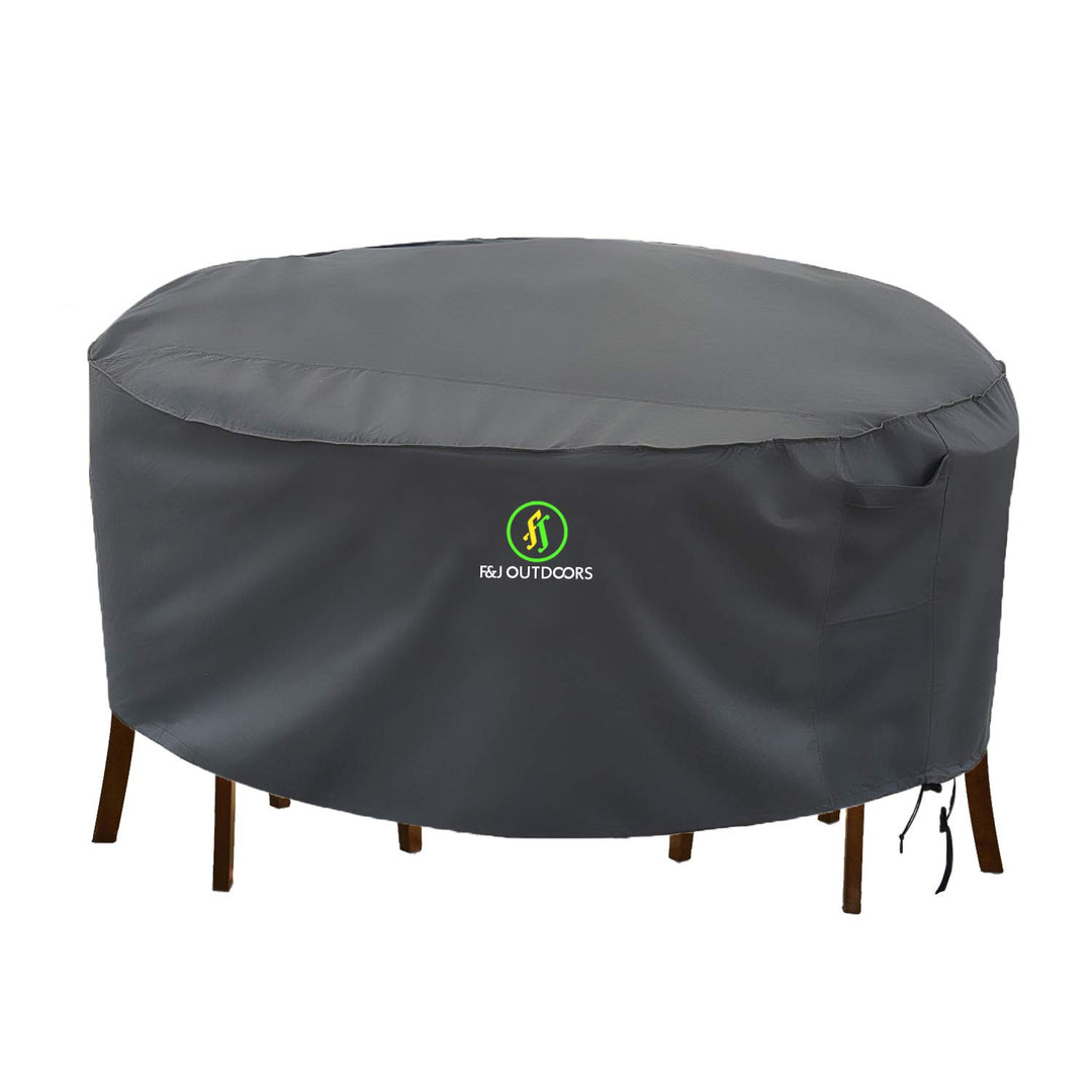 Patio Round Table and Chairs Furniture Set Cover