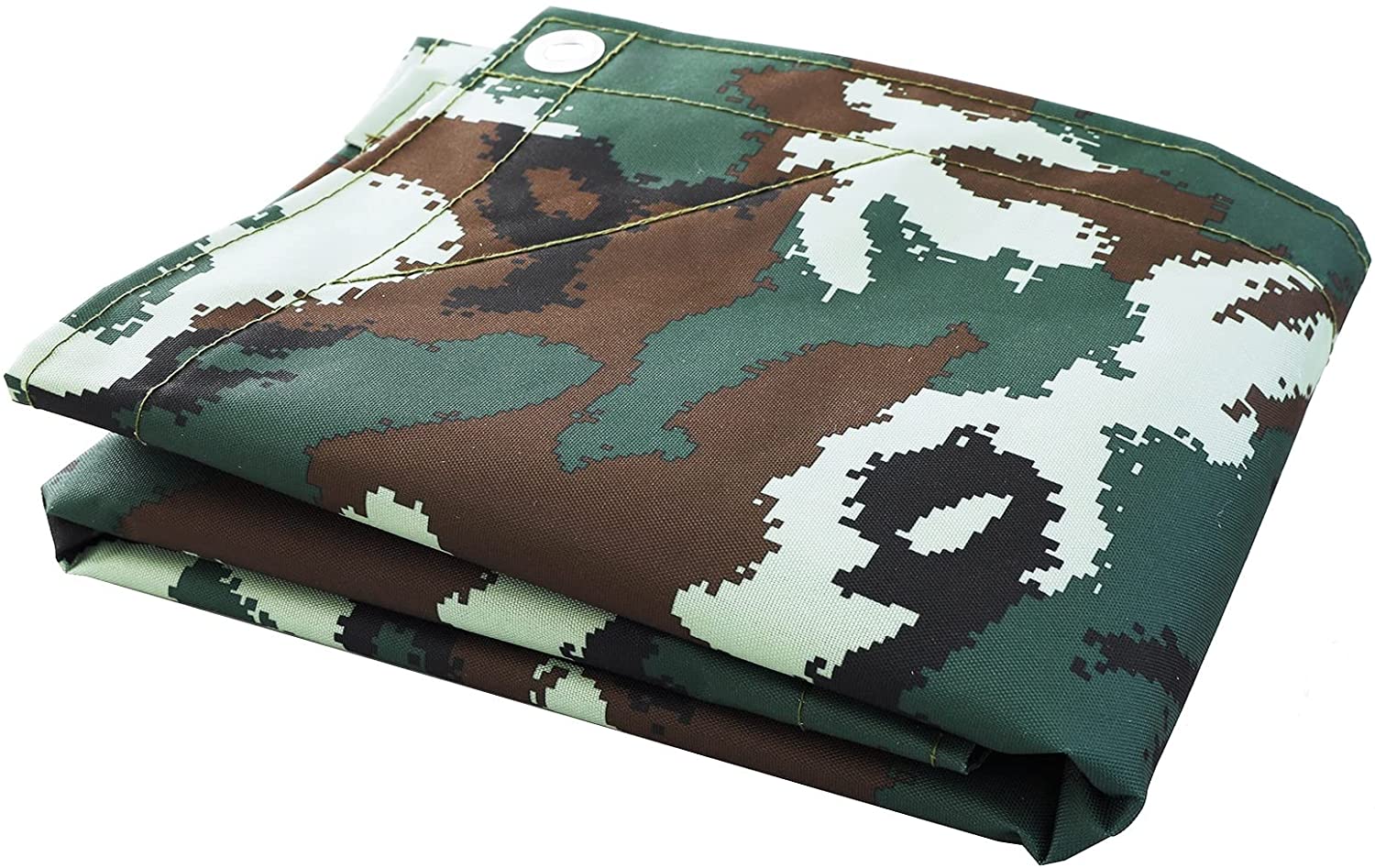 canvas truck tarps F&j Outdoors Canvas Tarps Truck Tarp Water Resistant UV Resistant 10 oz Heavy Duty Tarpaulin Cover for Car Boat Camping Firewood Woodpile, 8x10 Feet